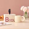 Creative Macaron Candy Color Ceramic Mug Mug Home Office Couple Coffee Mug Gift Mug Souvenir
