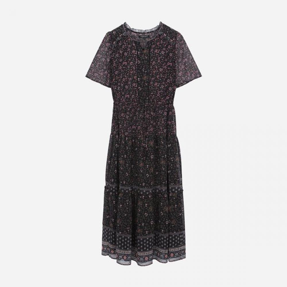 

Thursday Island Border Pattern Mix One Piece T256mop156w black (BK)/S