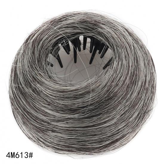 Chignon en forme de nid d'oiseau pour cheveux, Outil de coiffage, Chignon en forme de bouton de fleur, Augmente naturellement le volume des cheveux, Accessoire pour cheveux, Pince à griffes, Élastique à cheveux