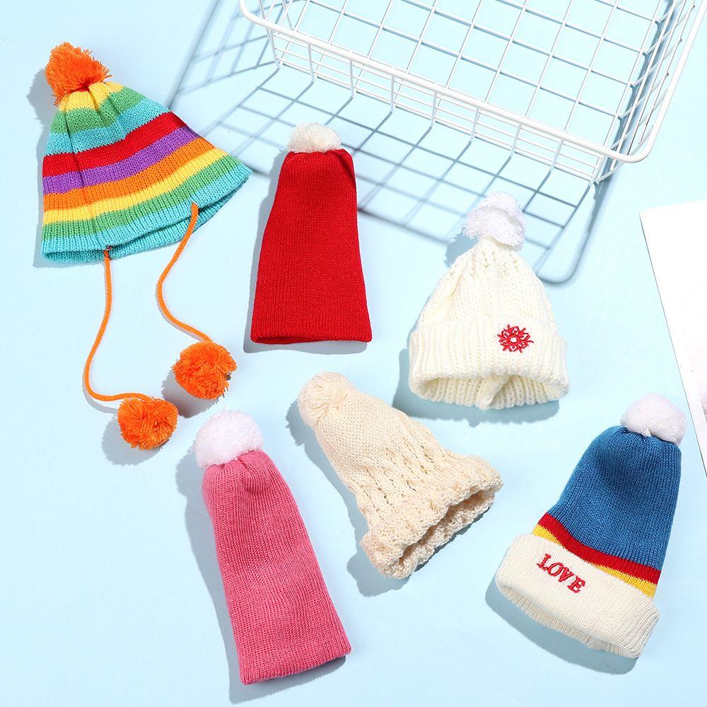 Cotton Stuffed Dolls Toy Accessories Knited Hat Doll Clothes Mini Overalls Plush Suspender Pants