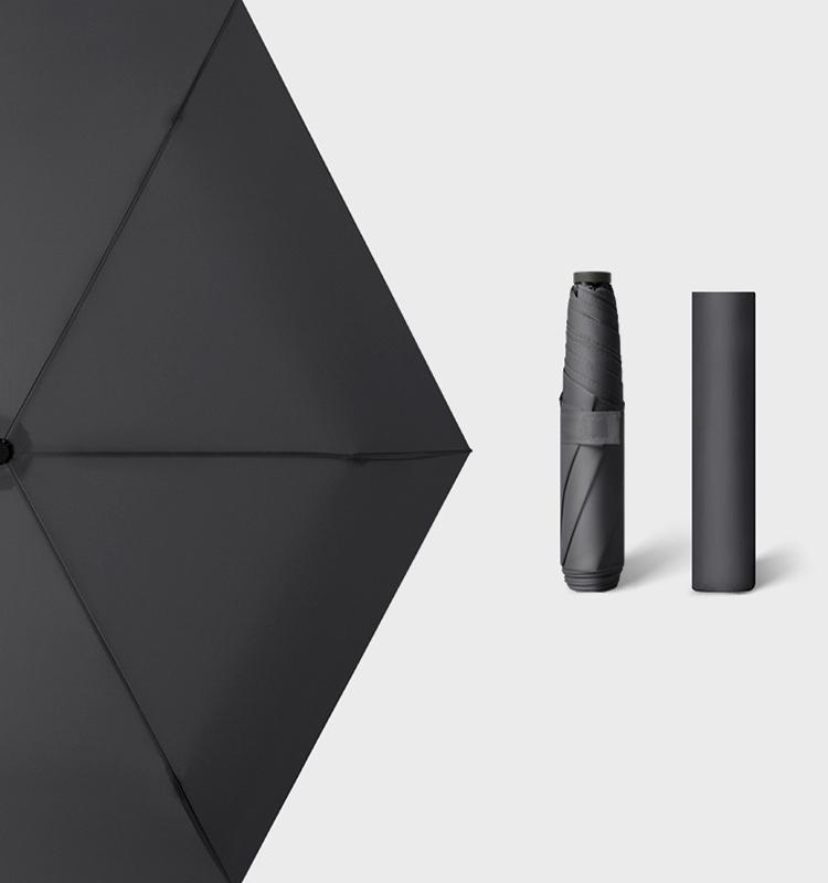 Ultra Light Feather Umbrella Carbon Fiber Portable Fold Pencil Umbrella Anti-UV Waterproof Women's Travel Mini Sunshade Umbrella