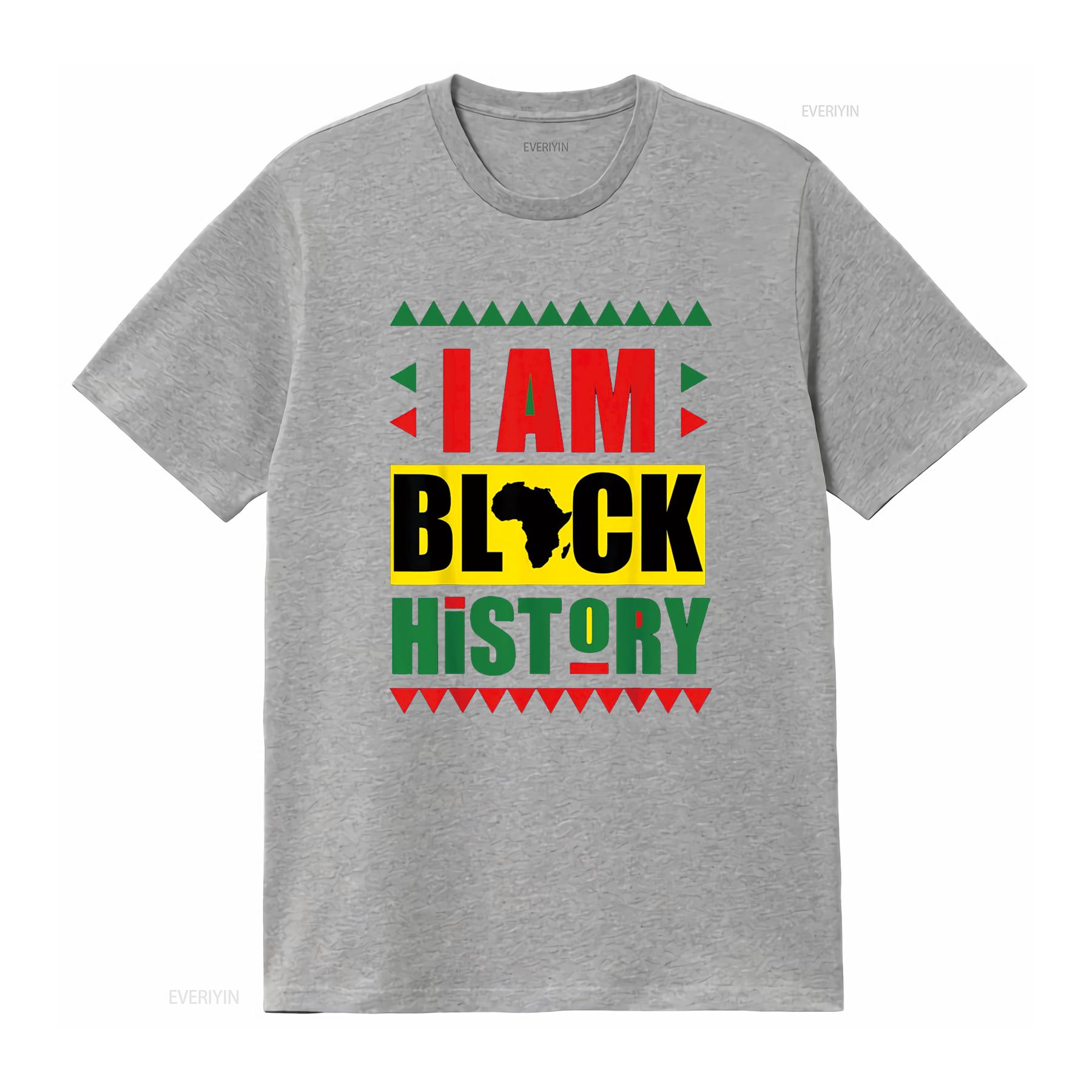 

Teach I am Black History Month Kids Proud African Pride T Shirt vintage Washed Versatile Casual streetwear graphic S