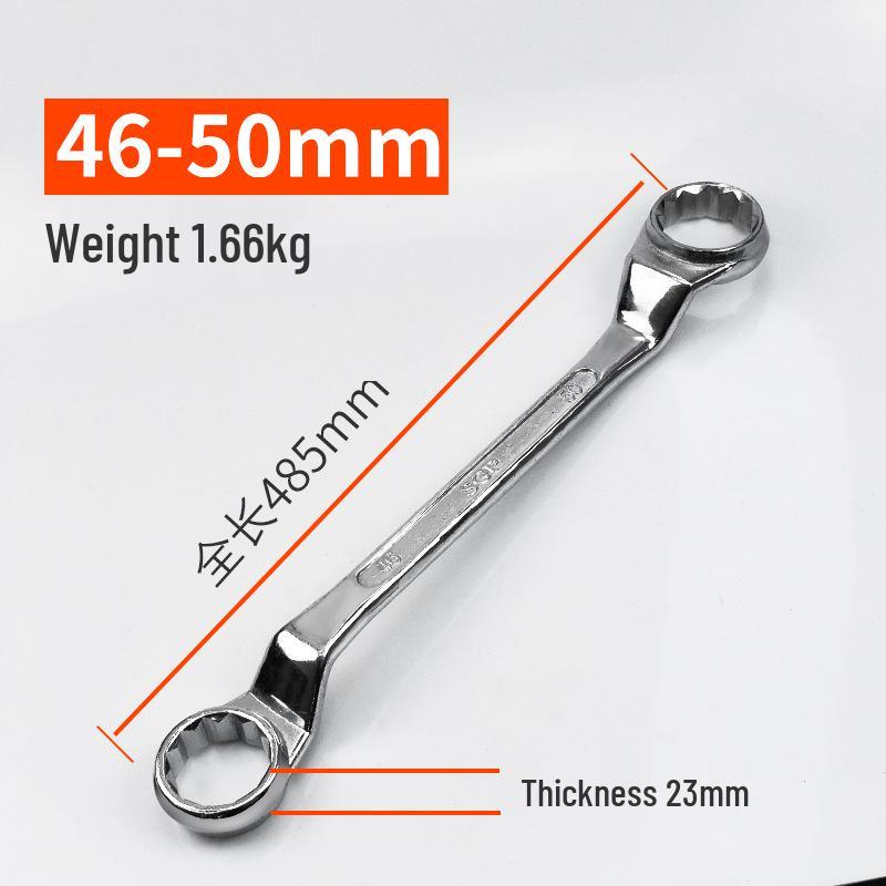 Sada oboustranných očkových klíčů s zrcadlovým povrchem: 8-55mm Nástroj pro opravu brýlí a automobilů