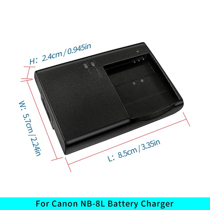 For Canon Camera CB-2LAE NB-8L Charger A3500 IXUS140 IXUS132 A2600 A3100 A3000 A3200 A3300 PC1589 PC1474 PC1585 PC1475 PC1590