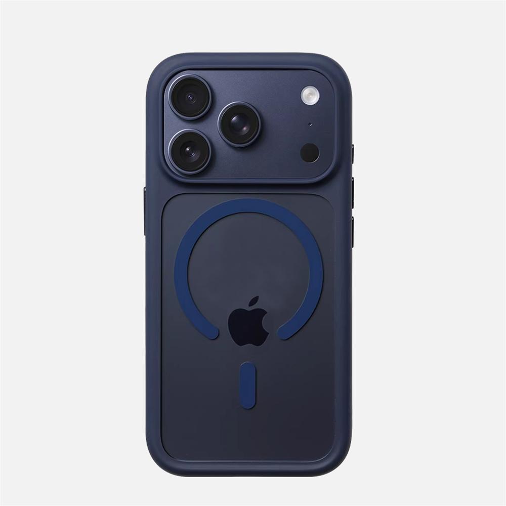 Luxus Transparent Magnetischer Bumper Case Für iPhone 17 16 Pro Max Für Magsafe Kabelloses Laden Stoßfest Klare Harte Rückseite