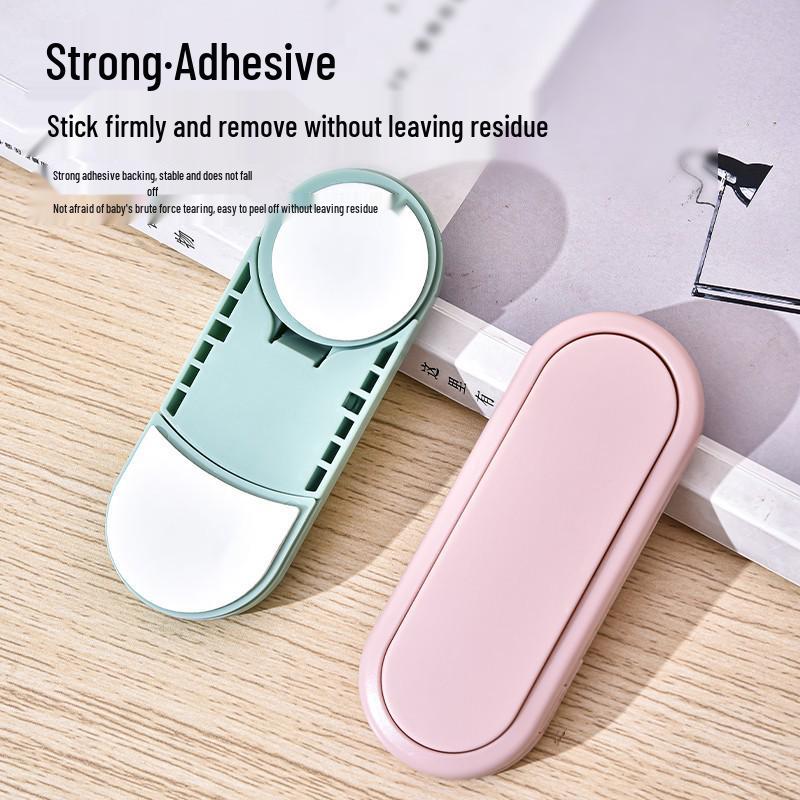Child & Toddler Safety Lock: No-Drill Cabinet, Wardrobe, Drawer, Double Door Protection