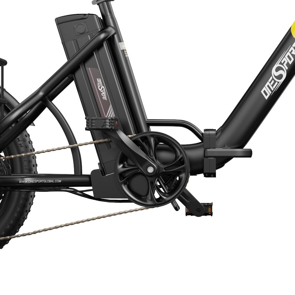 ONESPORT OT30 Pro Adult Electric Tricycle 500W 48V18AH Electric Cargo Tricycle 20 Inch All-Terrain Tires E-Tricycle City E-Cargo Tricycle