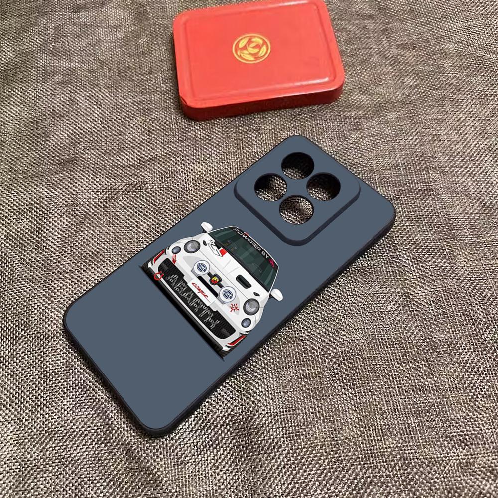 

A-abarth Car Phone Case Silicone Case For Xiaomi POCO X5 X5PRO 5G Soft Fundas Poco X5 Pro 5G Case Poco M4 Pro
