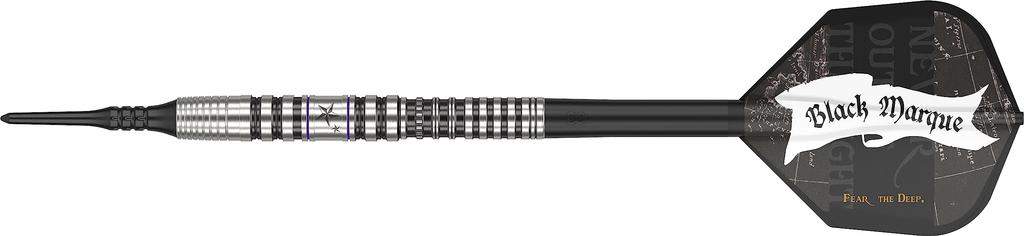 TARGET BLACK MARQUE SIRIUS 18G 2BA SOFT TIP DARTS Mark Sirius 2.0 90% (Black 2.0)
