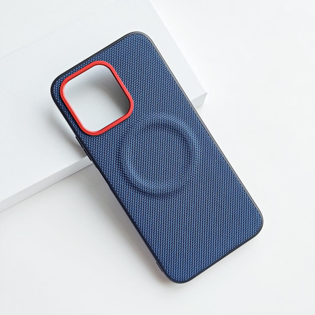 Case for OnePlus N6 15 15R 13 13S 13 13R Turbo6 6V Luxury Nylon Leather Magnetic Back Cover for One Plus 15 R Shockproof Funfa
