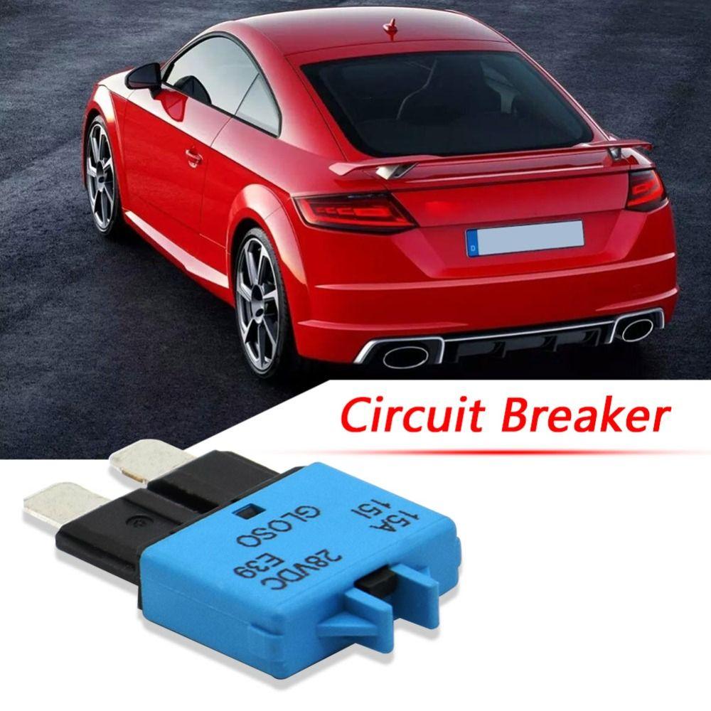 Siguranță cu întrerupător cu resetare manuală, adaptor cu siguranță cu recuperare automată, mașină, motocicletă, camion, barcă, marin