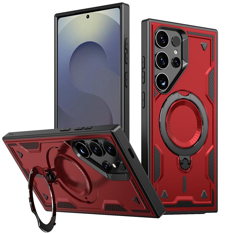 

Магнитный чехол для Samsung Galaxy S25 S24 S23 S22 Ultra Plus S21 для чехлов для телефонов Magsafe для Samsung S25 EDGE S24 S23 FE чехол Galaxy S23+