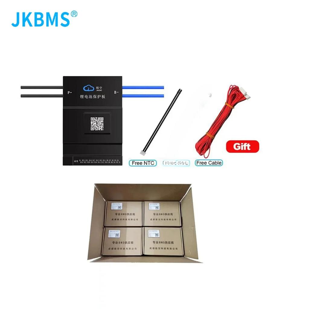 JKBMS BD6A24S10P BD6A20S10P 100AH With Active Balance Board Li-Ion Lifepo4 100ah Lto Battery  JK BMS  8S- 24S Protective Board
