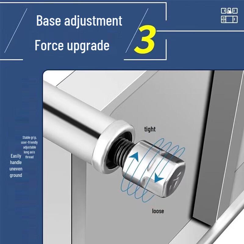 Beifu Verdicktes Edelstahl Mikrowellenregal