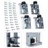 Furniture Levelers Side Mounted Table Feet Wardrobe Adjustable