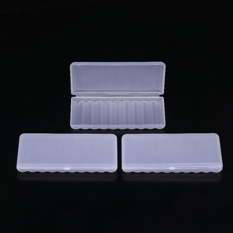 1/3/5Pcs Hard Container Holder Case 10 Slot Battery Storage Box For AAA Plastic Battery Organizer Accessories