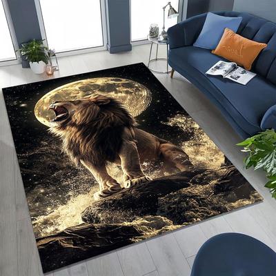 27 Style Wild Animal Lion Beast Cartoon Rug for Bedroom Living Room Sofa Home Doormat Decor, Large Kid Play Non-slip Floor Mat