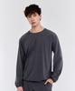 Peullaeniteu Quick-Dry Ventilation Running Top Grey