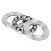 5pcs 51103 Plane Axial Ball Thrust Bearing Precise Low Noise Industrial Hardware Parts
