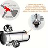 1 three-way shower diverter valve, 1/2 inch shower arm diverter valve with handheld shower head bracket, shower arm mounted dive