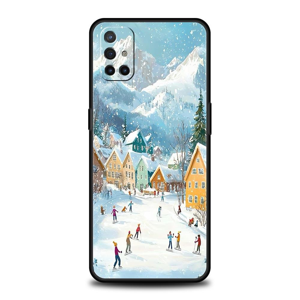 

Cartoon Christmas Style Phone Case For OnePlus 15 13 12 11 10 Pro 13T 13R 12R 9 8T 8 7 7T 9R Nord 2T CE 2 3 4 5G Soft Cover OnePlus 7 Pro