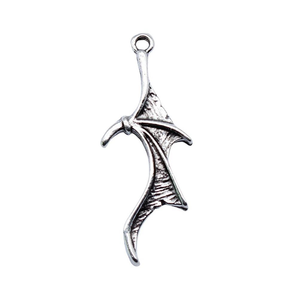 Alloy Pendants Dinosaur Dragon Wing Charms Vintage For Gothic DIY Jewelry Making Supplies