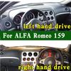 For Alfa Romeo 159 Sportwagon 939 2005-2012 Dashmat Dashboard Cover Trument Panel Pad Dash Mat Anti-Dirt Proof Ornaments