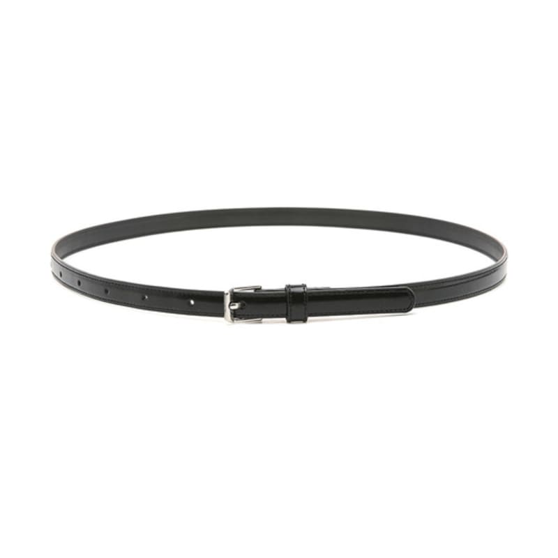 

MAISONMARAIS Mirror Slim Belt, Black S