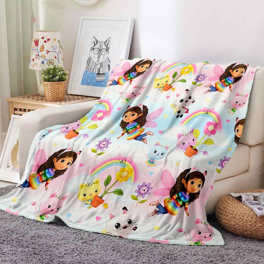 Fairy Fantasy Flannel Blanket Throw Blanket Soft Warm Sofa Bed Camping Home Decor Unique Christmas Gift C9211893