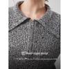 ELLE Women's Patchwork Turtleneck Sweater
