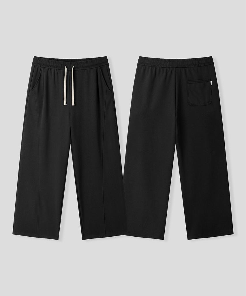 BLACK MOMENT Essential Wide Pants [Black]