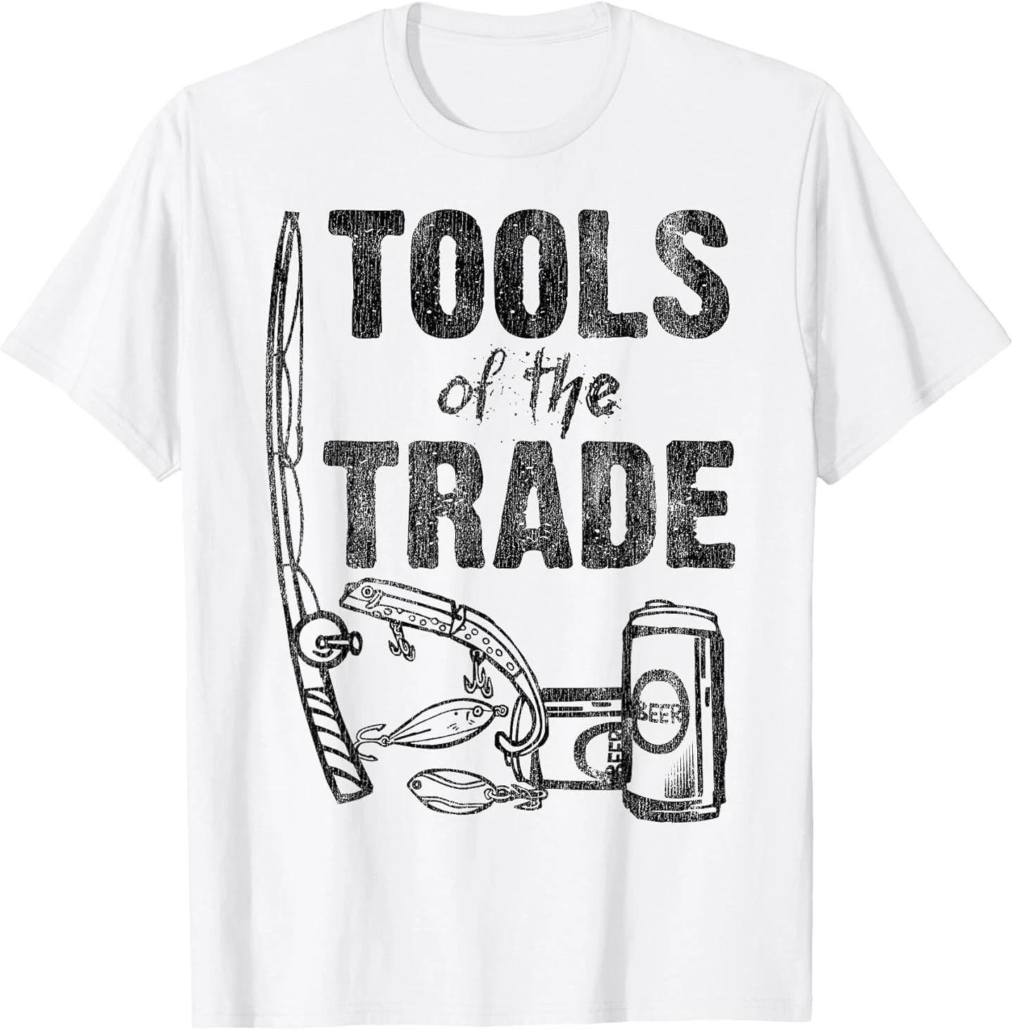 Drinking Tools Of The Trade Fishing T-Shirt Unisex T-Shirt M