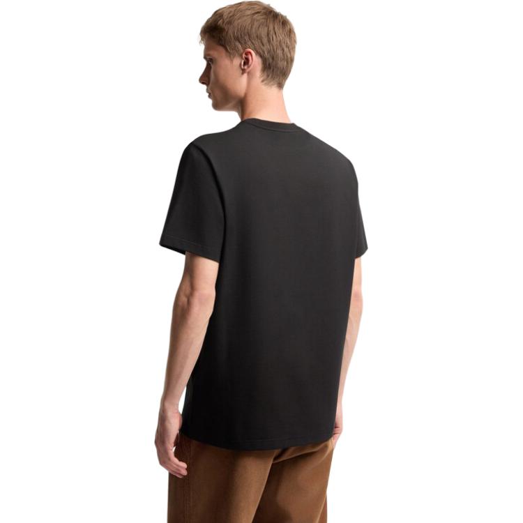Moncler Logo Simple Regular Fit Casual Short Sleeve T-Shirt Men Tops L20918C000528790F999