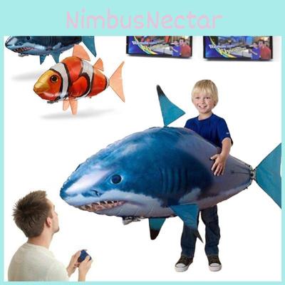 Aufregender ferngesteuerter fliegender Ballon Hai Clownfisch Helikopter für Kinder und Erwachsene