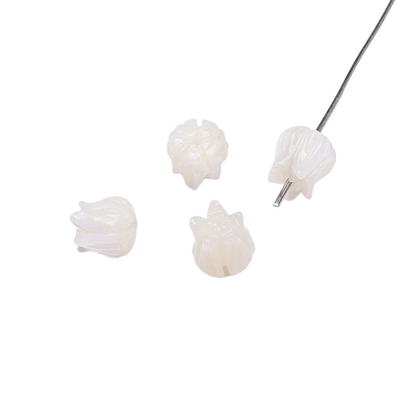 Natural Horseshoe Shell Beads For DIY Necklace Bracelet Earrings Jewelry Making