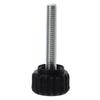 8Pcs Male Clamping Knobs Black Thread Length Screw Hand Bolts Knurled Thumb Screws  Furniture