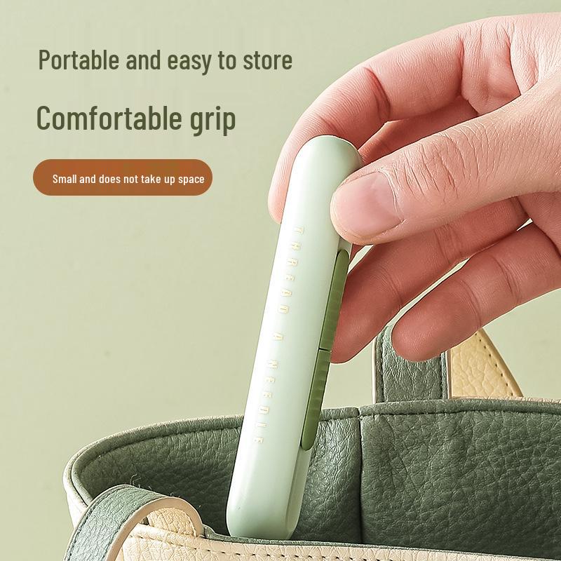 2-in-1 Needle Threader & Seam Ripper for Seniors: Double-Ended Sewing Tool