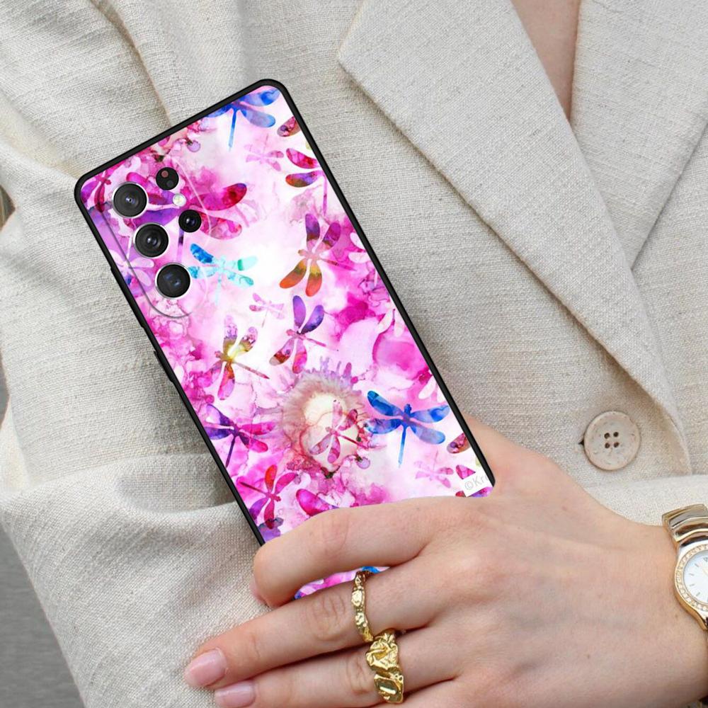 Dragonfly SOFT Cell Phone Case for Samsung Galaxy S26 Ultra S25 S24 S23 S22 S21 S20 Note10 Cover