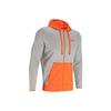 Fleece Hooded Color Block Pullover Jacket Men Outerwear Highland-Tan 1360718-200