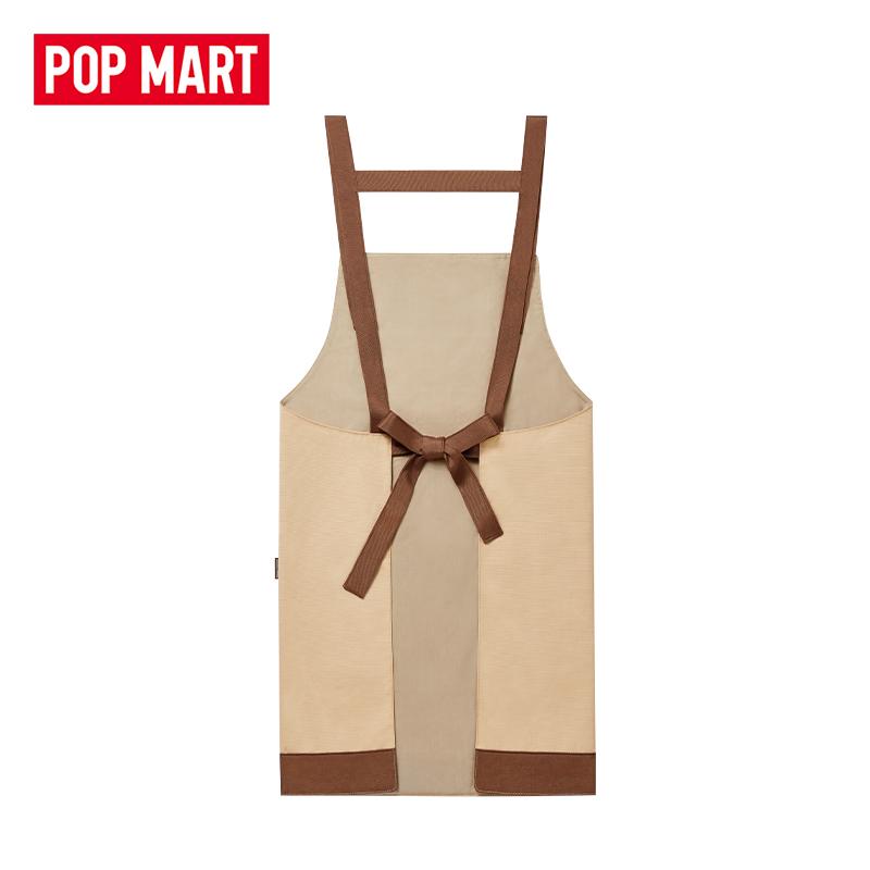 New POP MART The Monsters LABUBU Bubbles Cute Bean Coffee Factory Collection, Apron Trend Based Products PPMT-2508-0070