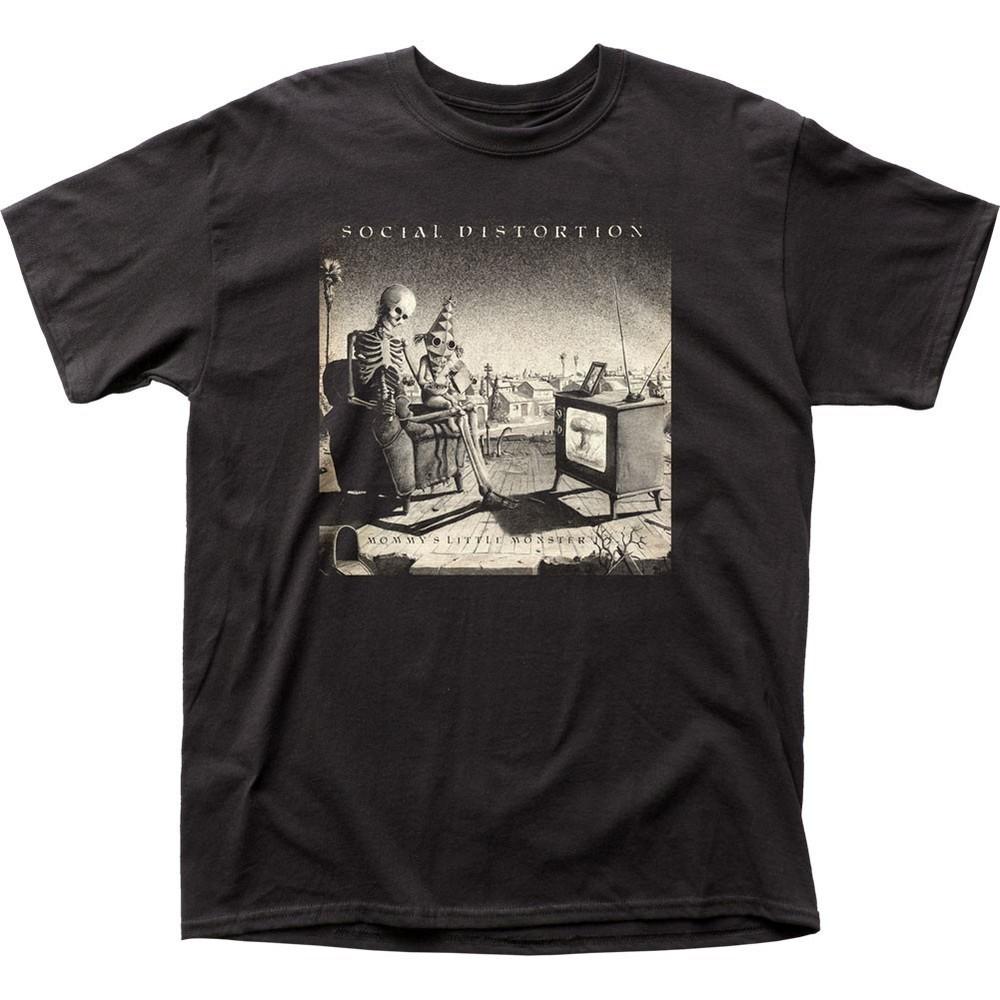 Social Distortion Mommy039s Little Monster Mens T Shirt Music Classic Band Black Unisex T-Shirt XXXXL