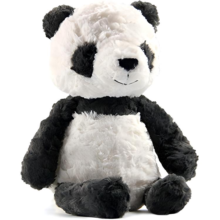 

JELLYCAT Jungle Animals Tofet Panda Soothing Black & White Doll Plush Figure 31cm High Medium Size 31cm черный белый