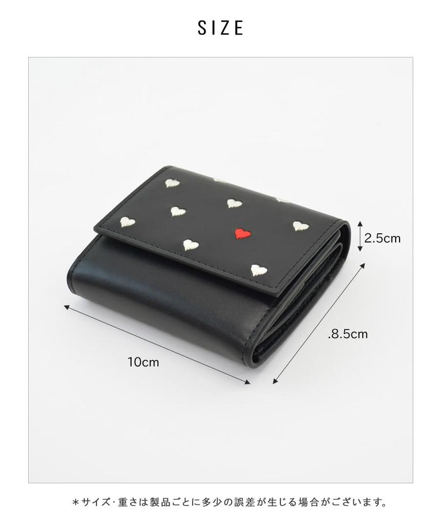 Altro Rose Silver Tri-fold Wallet for Women, Compact, Mini, Small Wallet, Popular Brand, Cute, Thin, Compact, Folding Wallet, Easy to Use, Large