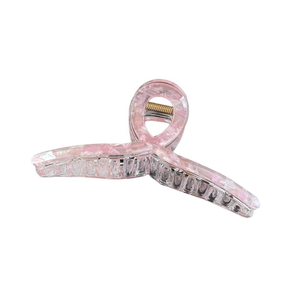 Chic Large Mermaid Hair Claw Clip For Sophisticated Updos And Ponytails In Various Colors