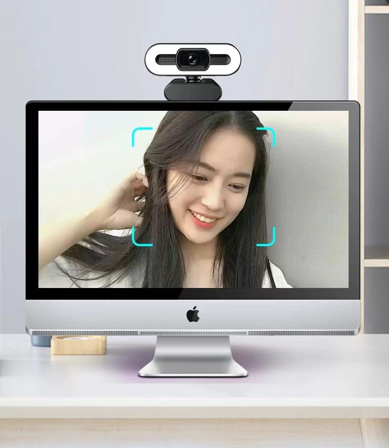 4K HD Webcam for Live Streaming, Video Conferencing, and Online Classes