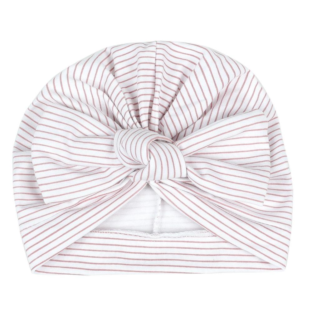 Printing Baby Turban Hat Cap 0-6 Months Beanie Bonnet Cute Toddlers Hats