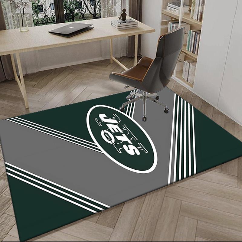 New York Football Logo  Carpet, Kitchen Rugs, Yoga Mat, Non-Slip Mats, Rug for Bathroom, Living Room bedroom, Camping Rugs Christmas Gift