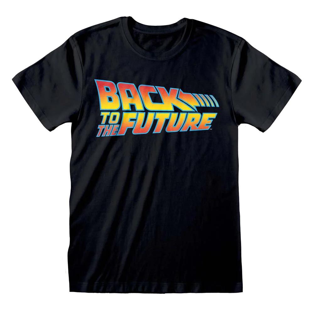 Back To The Future Logo T-Shirt Official Licenced XL