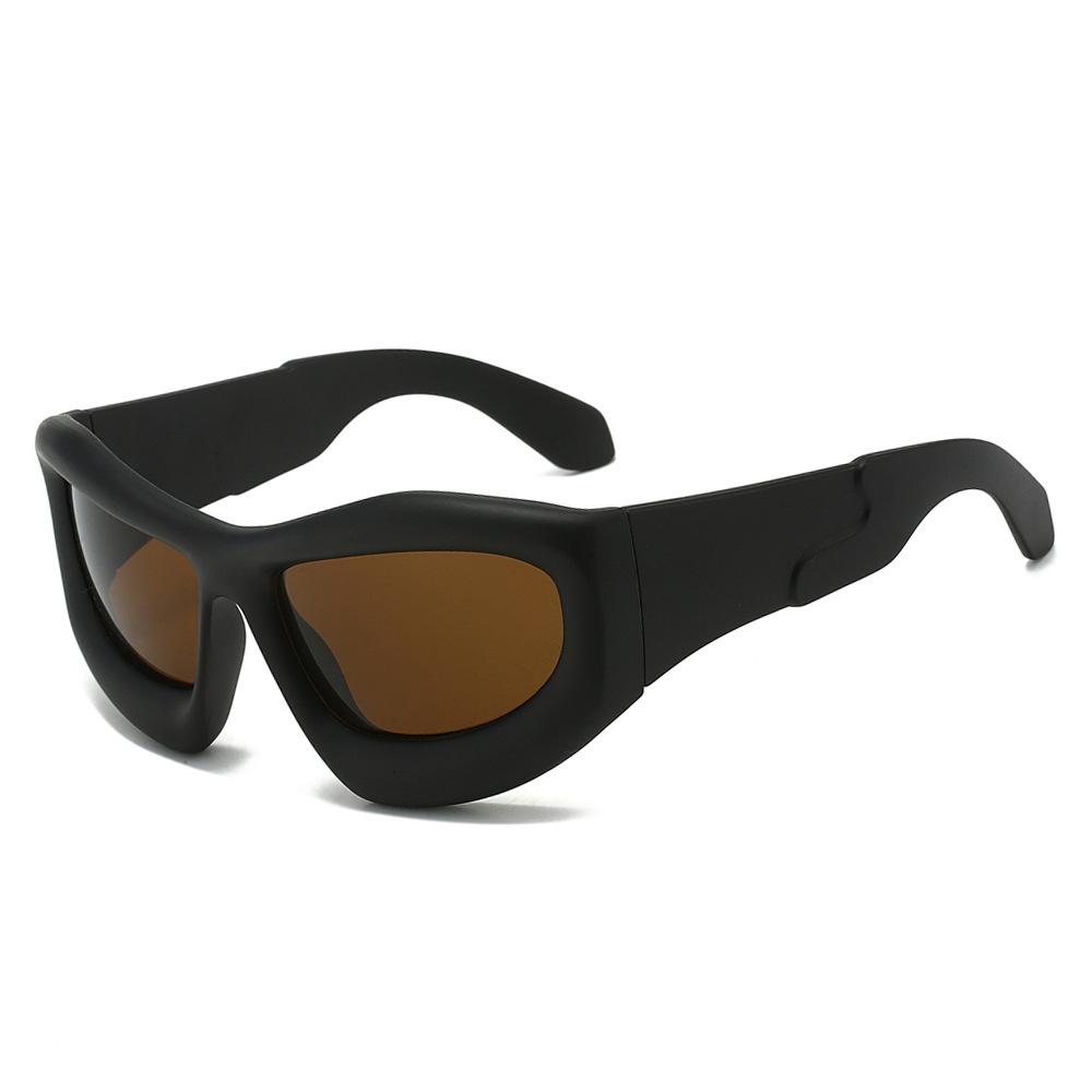 Personalized Bubble Sunglasses Hip Hop Concave Sunglasses Trendy Sunglasses