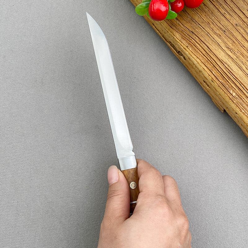 5Cr Edelstahl Küchen Tranchier Ausbein Allzweckmesser Outdoor BBQ Fleischerbeil Gemüseschneider Steakmesser